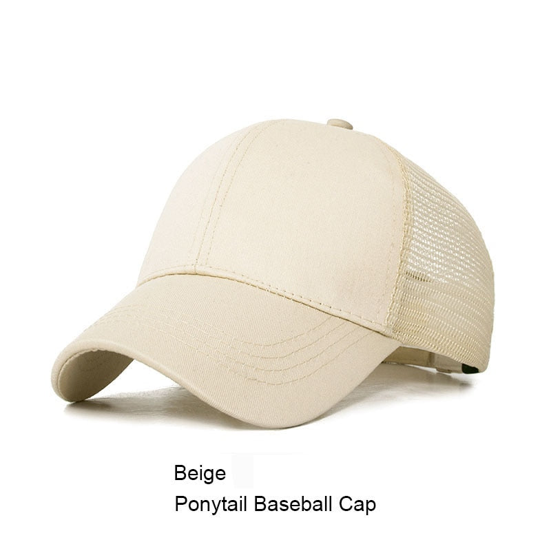 Women’s Ponytail Baseball Cap