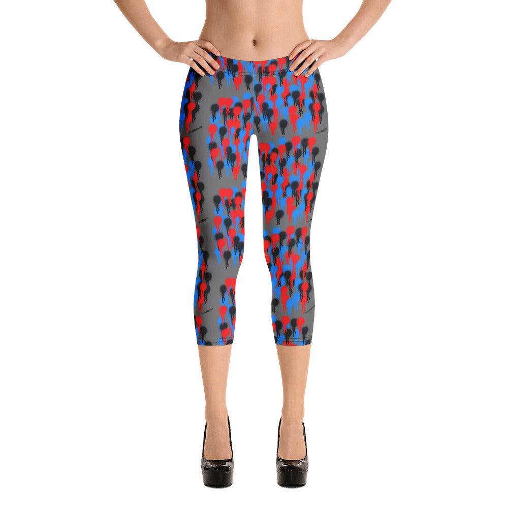 Capri Leggings "Spray paint"