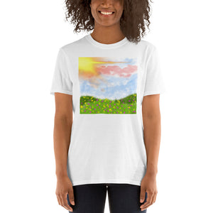 Short-Sleeve T-Shirt "Meadow landscape"