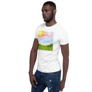 Short-Sleeve T-Shirt "Meadow landscape"