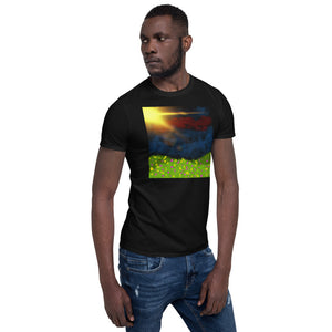 Short-Sleeve T-Shirt "Meadow landscape"